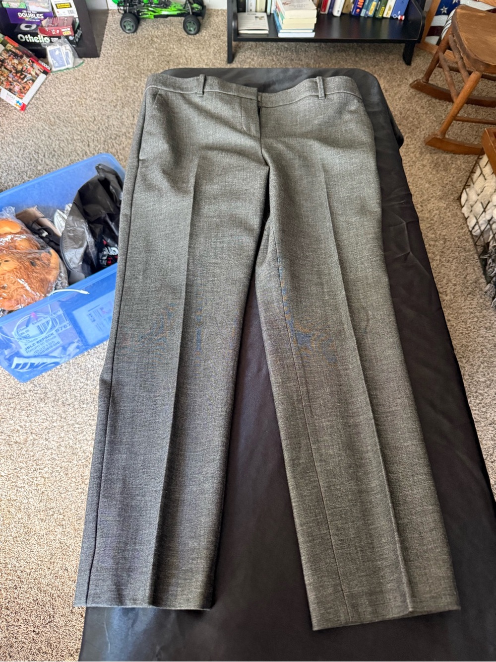Ann Taylor Gray Tailored Pants
